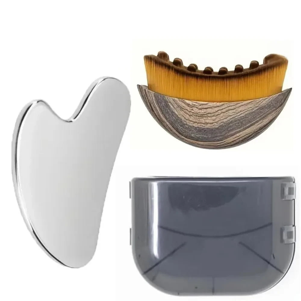 Stainless Steel Gua Sha & Lymphatic Massage Set