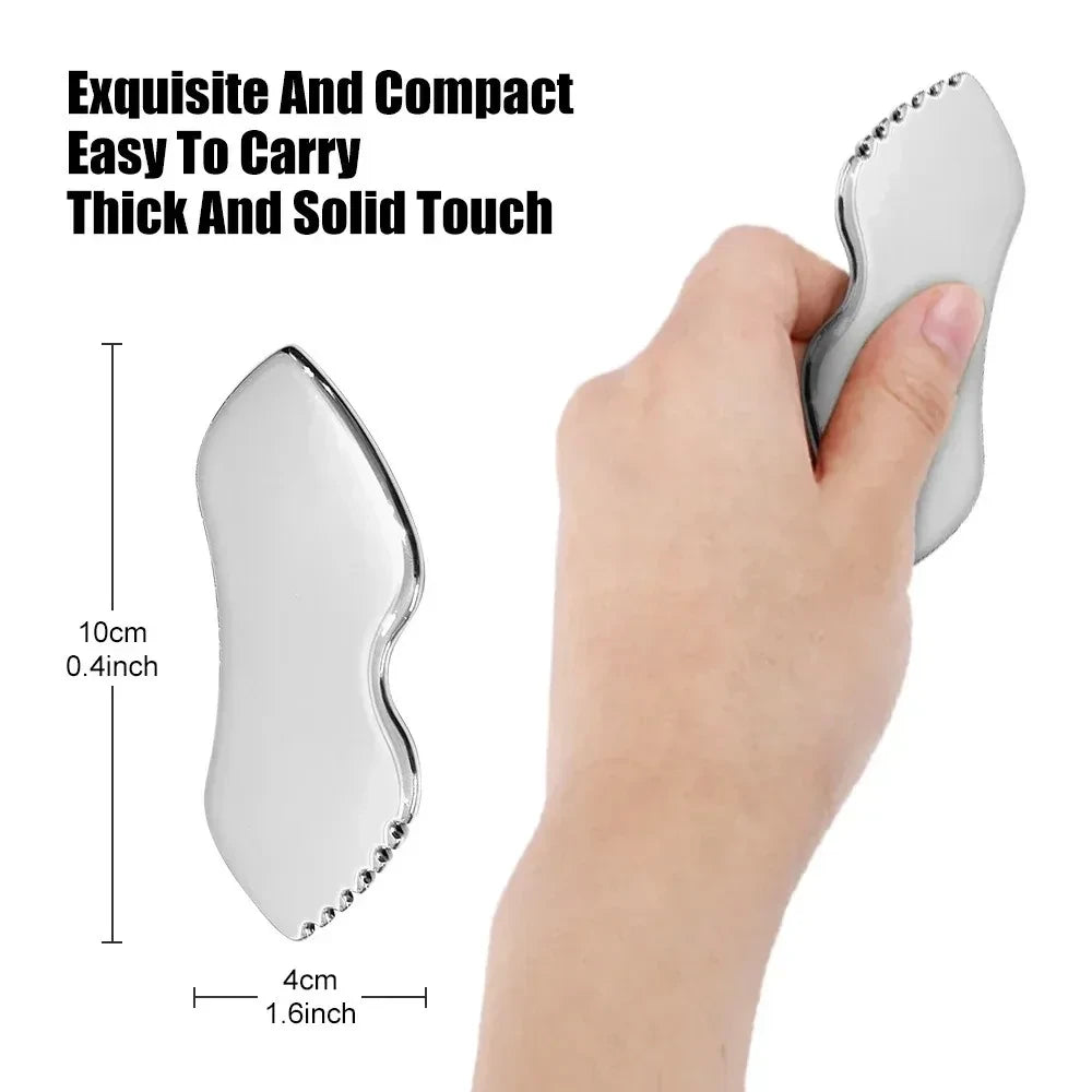Stainless Steel Gua Sha & Lymphatic Massage Set