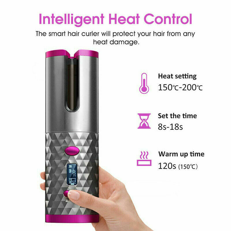 AutoCurl Cordless Automatic Hair Curler