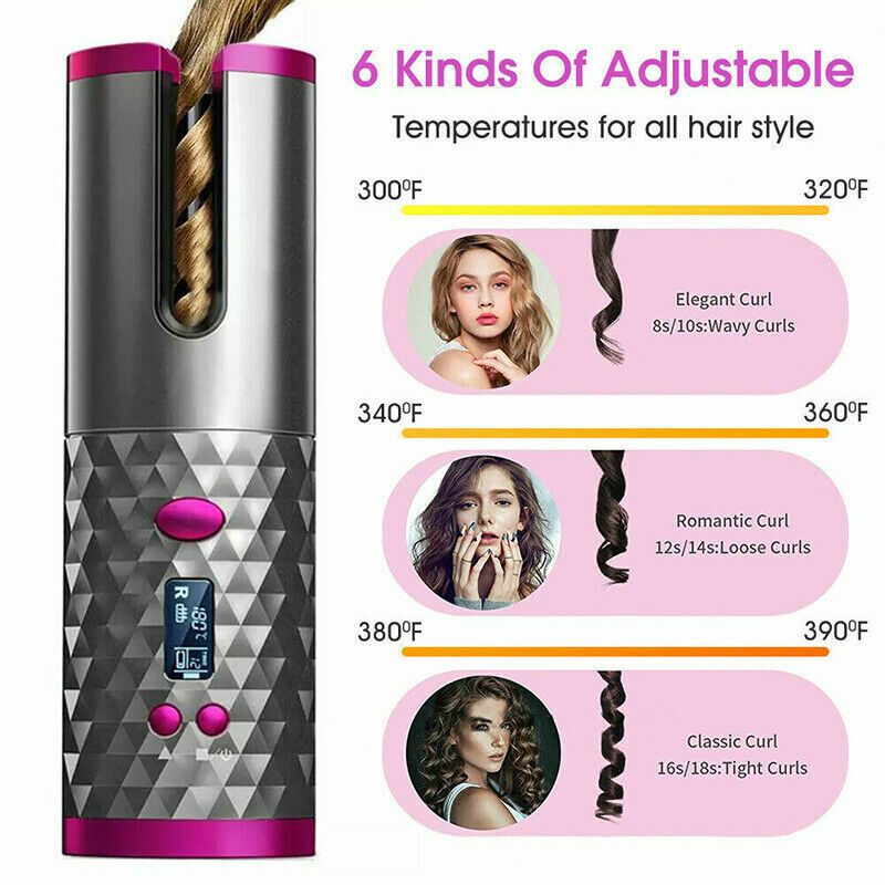 AutoCurl Cordless Automatic Hair Curler