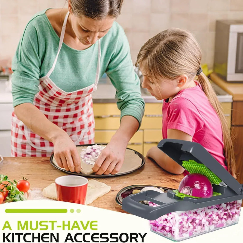 5-in-1 Vegetable Chopper & Slicer