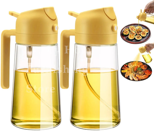 2-in-1 Olive Oil Sprayer & Dispenser 500ml