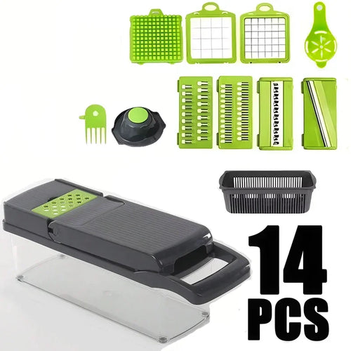 5-in-1 Vegetable Chopper & Slicer