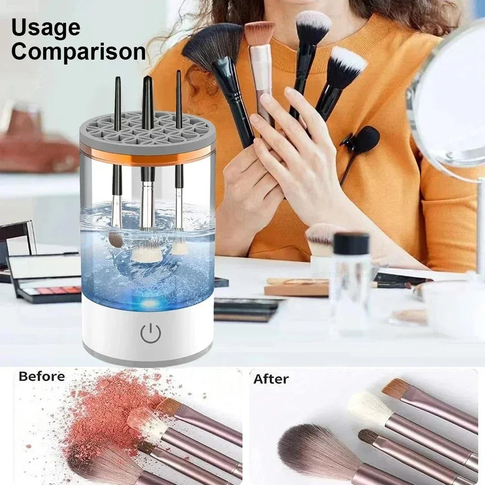 SpinClean 3-in-1 Eletric Makeup Brush Cleaner
