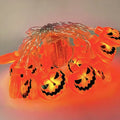 Halloween LED String Lights - Pumpkin, Ghosts, and Spooky Characters