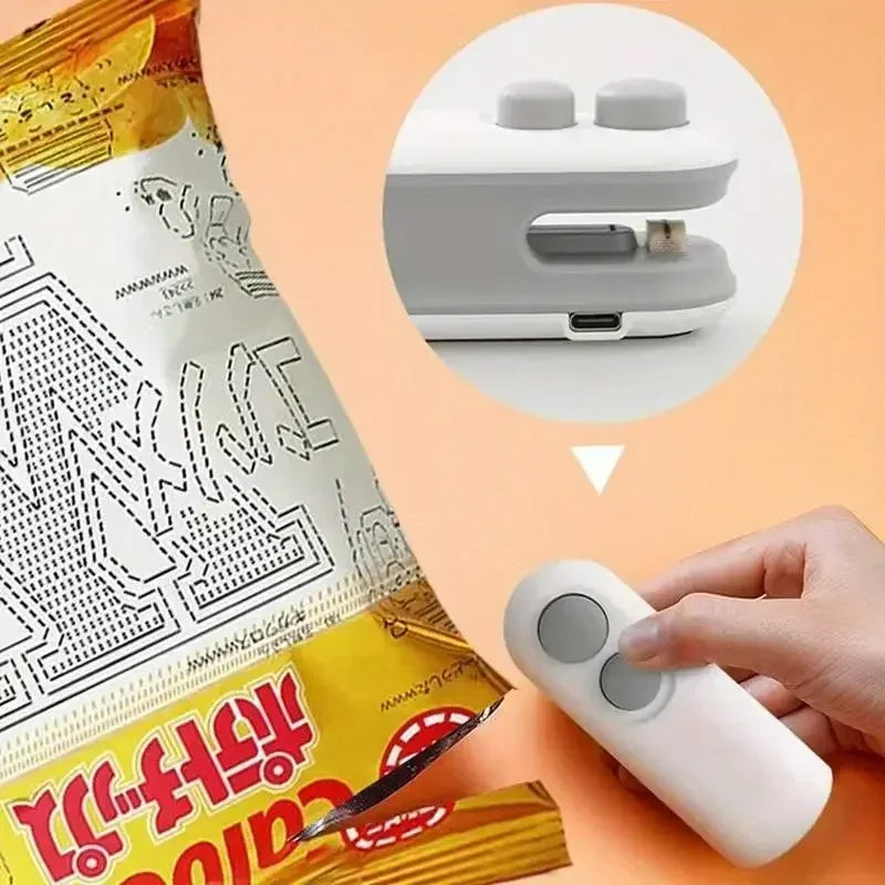 2-in-1 Rechargeable Mini Bag Sealer